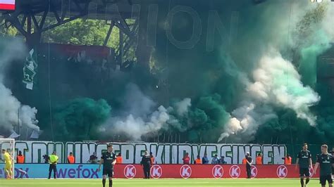 Werder Bremen Pyro Choreo Gegen Union Berlin 27 05 2023 YouTube