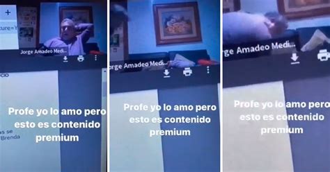 Profesor Sufre Terrible Caída En Plena Clase Virtual Y Tiene Curiosa