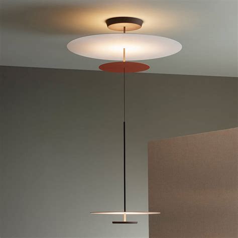 Vibia Flat Colgante Led Luces Cm Dali Dim Lampara Es