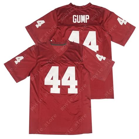 Alabama Crimson Tide Mens Forrest Gump 44 Red Stitched Old Football ...