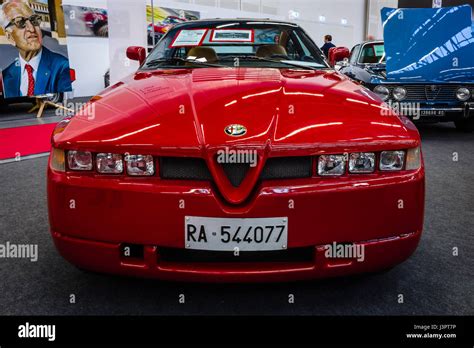 STUTTGART GERMANY MARCH 03 2017 Sports Car Alfa Romeo SZ Sprint