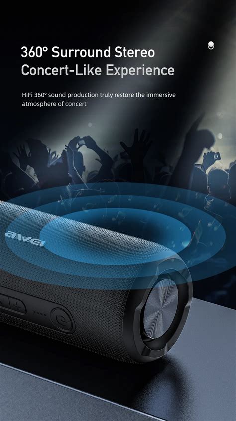 AWEI Y669 Waterproof Portable Bluetooth Speaker 31W - Take & Talk BD