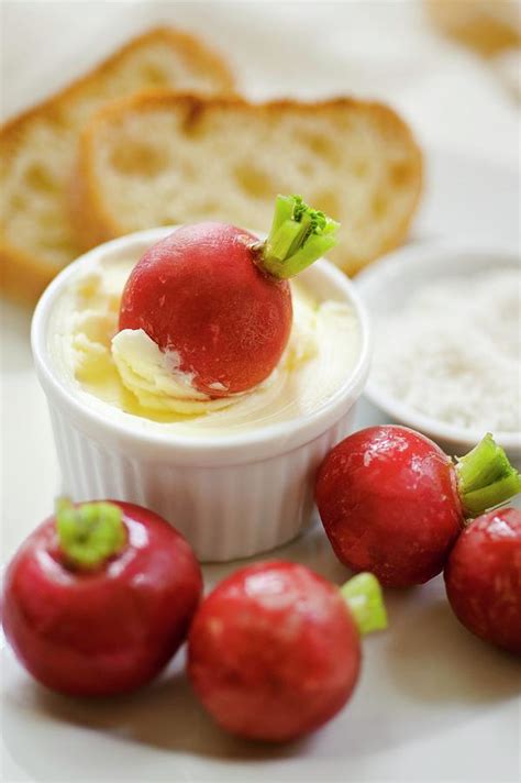 Radishes And Butter Photograph By Jim Scherer Fine Art America