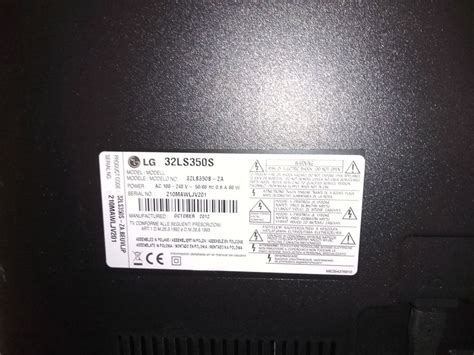TV / Fernseher der Marke LG 32 Zoll "LG 32LS350S" ab 1.- | Kaufen auf ...