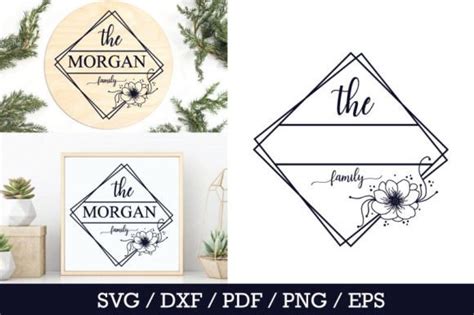 Monogram SVG / Family Monogram SVG Graphic by CraftArtStudio · Creative ...