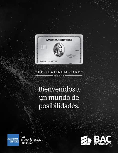 Kit Tarjeta The Platinum Card Metal By Bac Credomatic Issuu