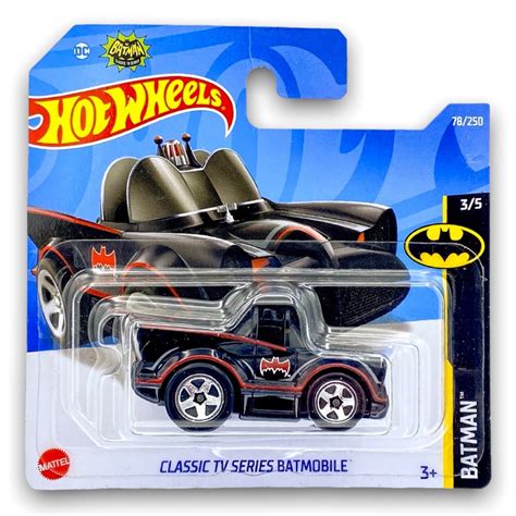 Hot Wheels Classic TV Series Batmobile HCT Black Red KLAS UK