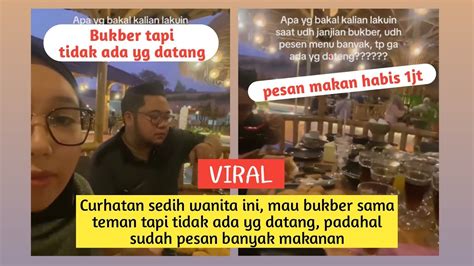 Viral Pasangan Ini Mau Bukber Sama Teman Tapi Tidak Ada Yang Datang