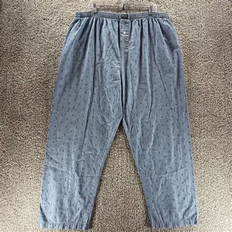 Polo Ralph Lauren Pajama Pants Mens Extra Large Blue Gem