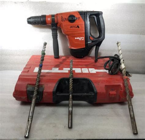 Hilti Te 60 Atc Rotary Chipping Demolition Hammer Drill W Case And Bitsのebay公認海外通販｜セカイモン