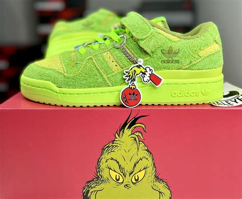 New Adidas Forum Low The Grinch Men Sizes 4 14 Hp6772 Ebay