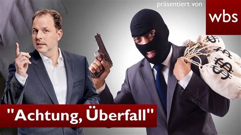 Achtung Überfall Bankraub war Scherz DIESE Strafe droht Anwalt