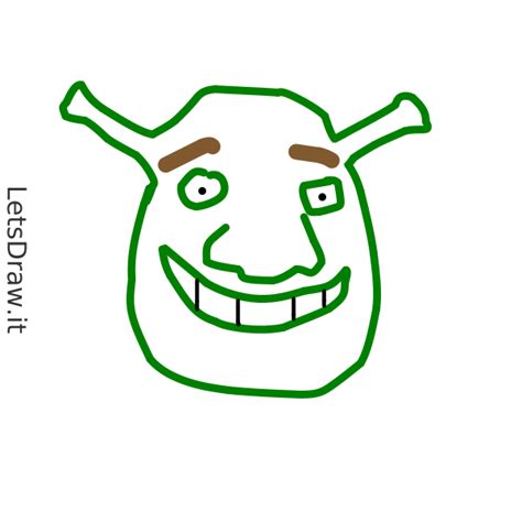 How to draw Shrek / ejjxu37n.png / LetsDrawIt