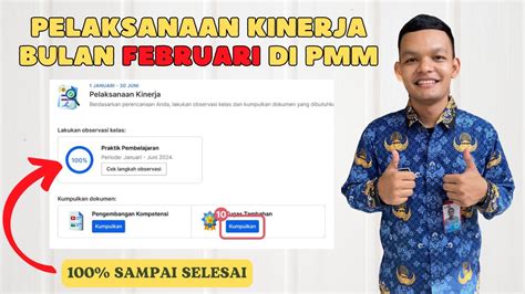 Pelaksanaan Kinerja Dan Observasi Praktik Kinerja Bulan Februari Di Pmm