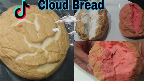 Cloud Bread Recipe ☁️ Tiktok Cloud Bread 3 Ingredients Recipe