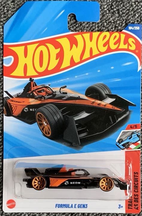 2025 Hot Wheels Formula E Gen3 Mainline Track Aces