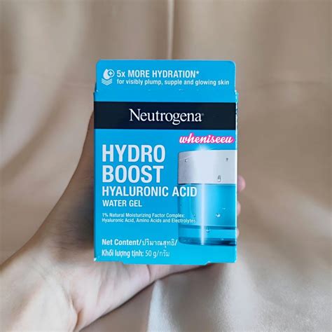 Neutrogena Hydro Boost Hyaluronic Acid Water Gel 50 G Kesehatan And Kecantikan Kulit Sabun