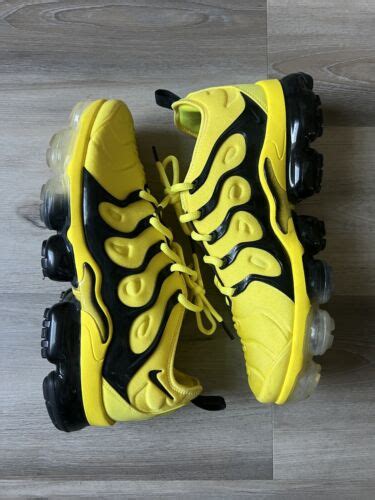 Nike Air Vapormax Plus SIZE 10 BV6079 700 Bumblebee Worn 1x Black