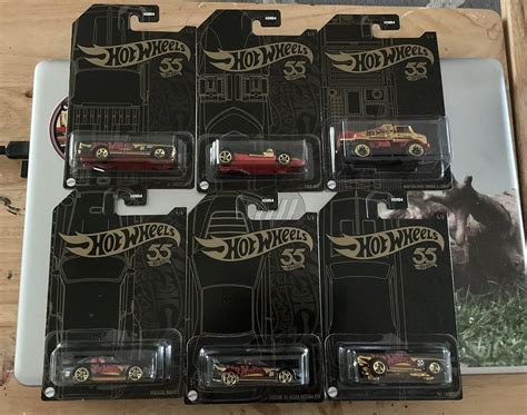 Hot Wheels Th Anniversary Pearl And Chrome Complete Set Of Ebay