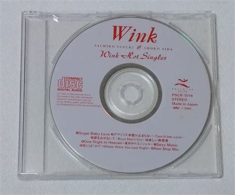 Wink Wink Hot Singles アルバムCD Wink 売買されたオークション情報yahooの商品情報をアーカイブ公開 オークファンaucfan