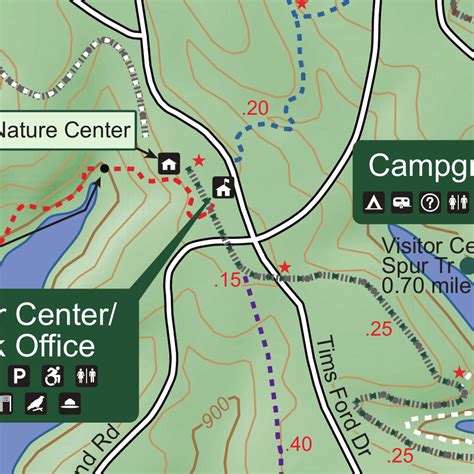 Tims Ford State Park Map By Tennessee State Parks Avenza Maps