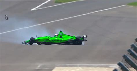 Danica Patrick crashes at Indy 500, ends racing career