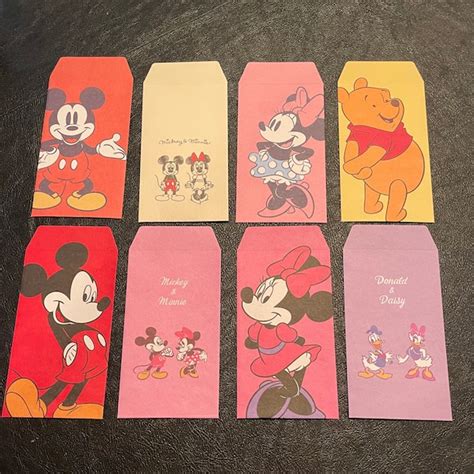 Mickey Mouse Tip Envelopes Etsy