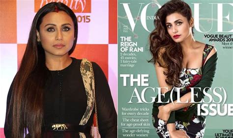 Rani Mukerji As Ageless Diva On Vogue India Cover Has The Real Beauty Hidden Behind Photoshop