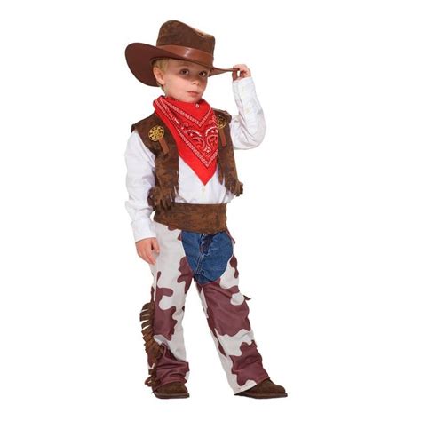 Cowboy Kids Costume Multicoloured