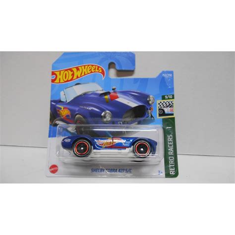 SHELBY COBRA S C RETRO RACERS HOT WHEELS BCN STOCK CARS
