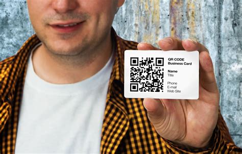les differents types de carte de visite avec qr code communication