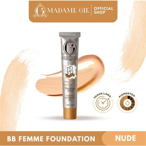 Jual Madame Gie Bb Femme Foundation Liquid Makeup Shopee Indonesia