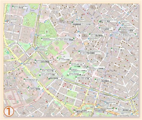 ウィーンの地図｜vienna Map