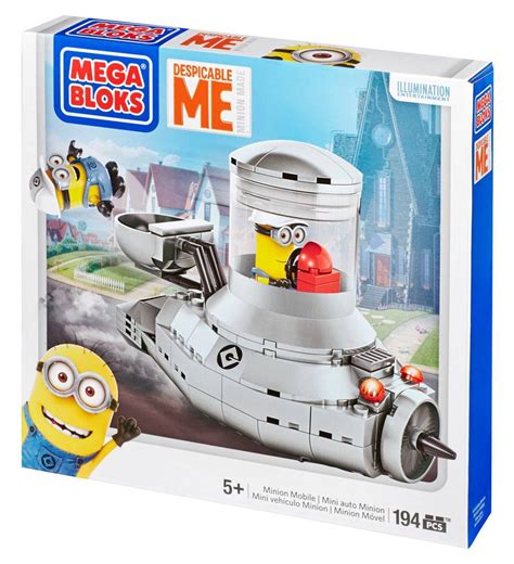 Despicable Me Mega Bloks Construction Set Minion Mobile The Movie Store