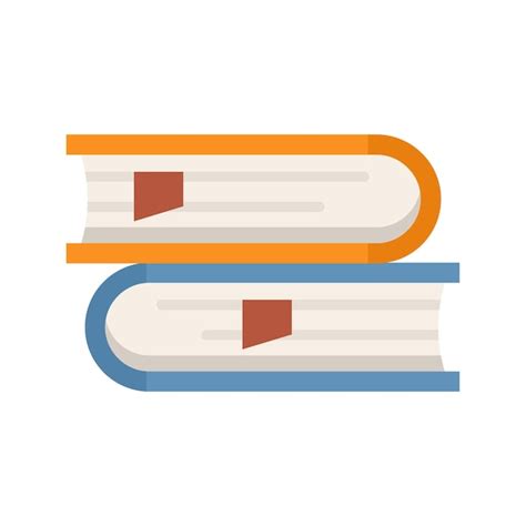 Premium Vector Sociology Books Stacks Icon Flat Illustration Of