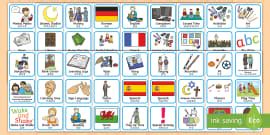 Nursery Foundation Stage Visual Timetable English Mandarin Chinese