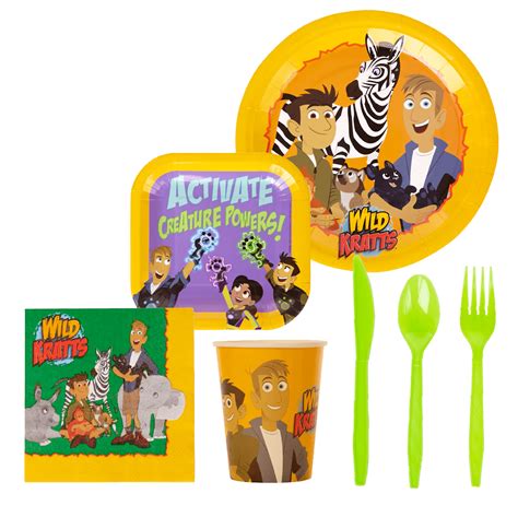 Wild Kratts Birthday Party Kit Mmt Mighty Mojo Toys