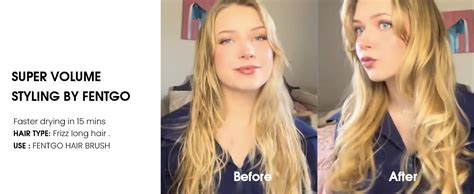 Amazon Fentgo W Hair Dryer Brush Round Hot Air Styler With High Speed For Blow Out