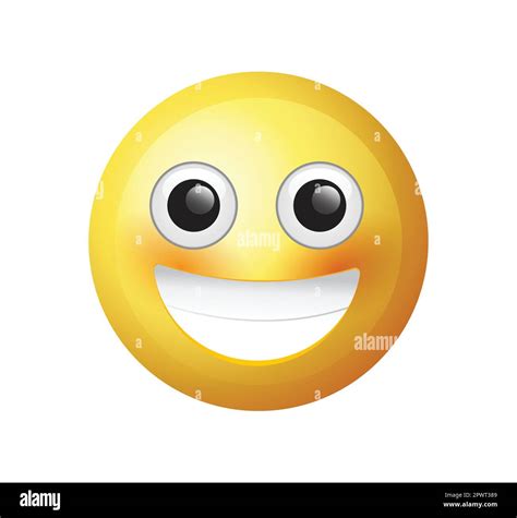 Vector De Emoticono De Alta Calidad Sobre Fondo Blanco Emoji Sonriente