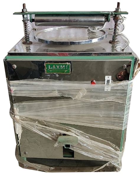 Stainless Steel Semi Automatic Laxmi Papad Machine Model Name Number