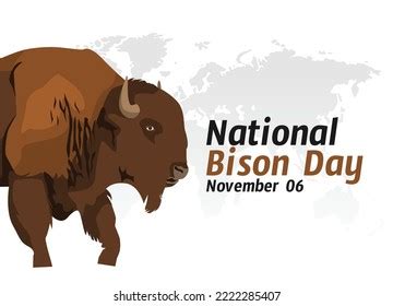 National Bison Day: Over 38 Royalty-Free Licensable Stock Vectors ...