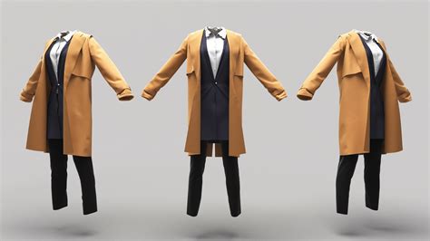 3d Asset Low Poly Female Clothing 14 Cgtrader