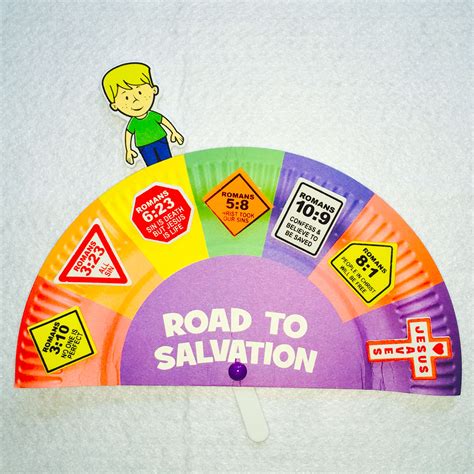 Romans Road To Salvation Printable For Kids