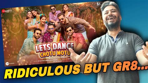 Lets Dance Chotu Motu Song Review Kisi Ka Bhai Kisi Ki Jaan Song