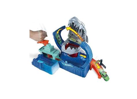 Hot Wheels Pista E Acessorio City Robo Tubarao Gjl Mattel em Promoção é no Buscapé