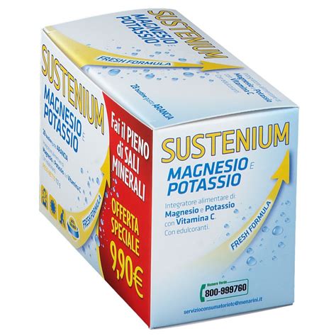 Sustenium Magnesio E Potassio 28 Pz Redcare