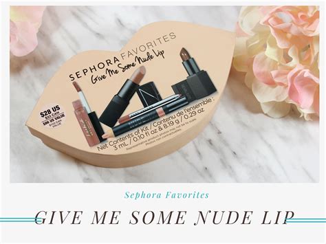Beauty Vixen Sephora Favourites Give Me Some Nude Lip