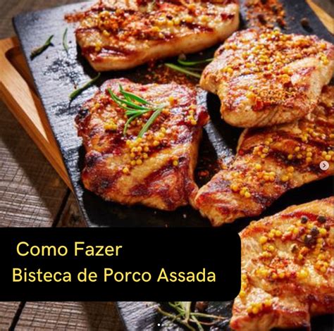 Receita De Bisteca De Porco Assada Eu Saudavel