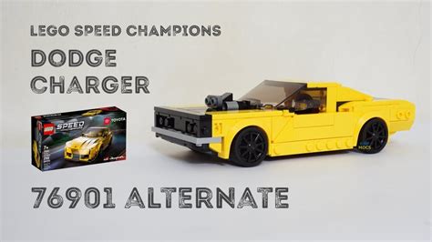 Tutorial - Dodge Charger Lego Speed Champions 76901 Supra Alternate ...