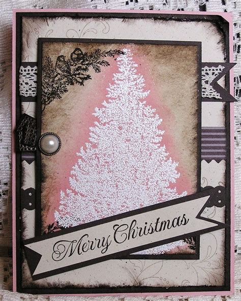 Christmas Card Stampin Up Hand Christmas Cards Handmade Christmas